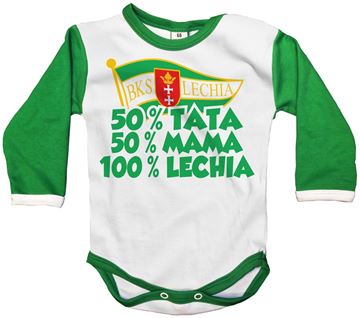 Obrazek Body dziecięce Lechii "100% Lechia"