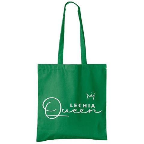 Obrazek Torba bawełniana zielona  "Lechia Queen"