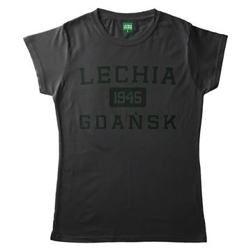 Obrazek Koszulka Lechii Gdańsk 3D czarna damska