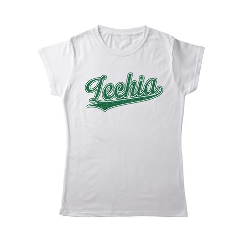 Obrazek Koszulka damska biała Lechia Gdańsk brokat