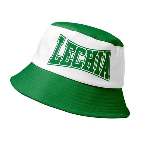 Obrazek Czapka rybaczka Zielono Biało Zielona Lechia