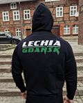 Obrazek Bluza czarna z kapturem Lechia Gdańsk