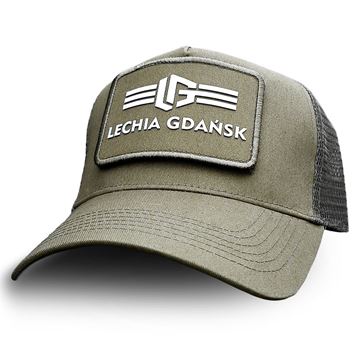 Obrazek Czapka z daszkiem Trucker Lechii Gdańsk Khaki III