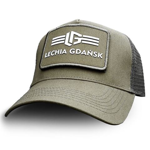 Obrazek Czapka z daszkiem Trucker Lechii Gdańsk Khaki III