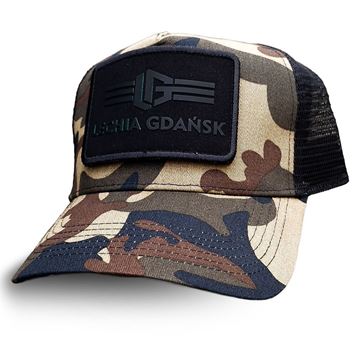 Obrazek Czapka z daszkiem Trucker Lechii Gdańsk Moro