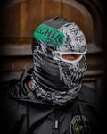 Obrazek Kominiarka motocyklowa White Green Terror