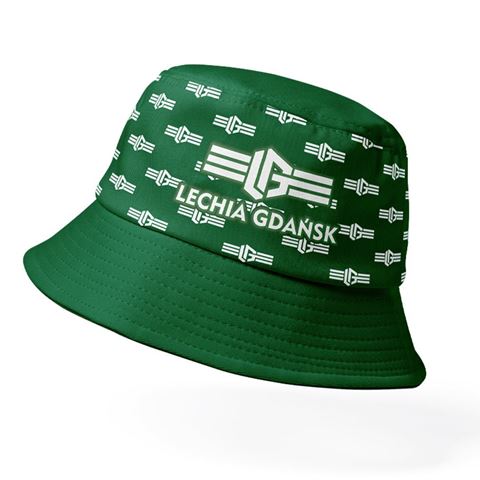 Obrazek Czapka rybaczka bucket Lechia Gdańsk zielona