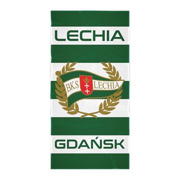 Obrazek Ręcznik Lechia Gdańsk Pasiak