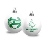 Obrazek Bombka Bombki biała Lechia Gdańsk