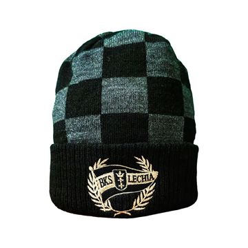 Obrazek Czapka zimowa złoty Herb Lechia Gdańsk