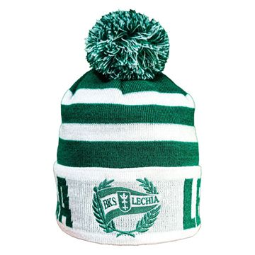 Obrazek Czapka zimowa z pomponem Pasiak