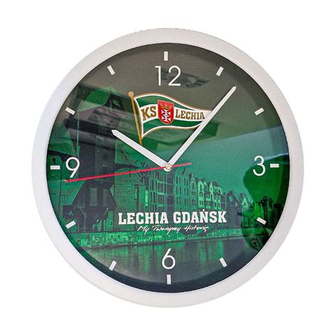 Obrazek Zegar ścienny Lechia Gdańsk