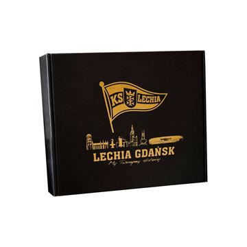 Obrazek Pudełko prezentowe Lechia Gdańsk