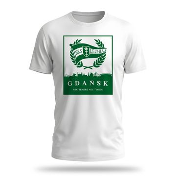 Obrazek Koszulka Panorama Lechia Gdańsk biała