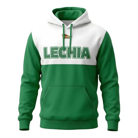 Obrazek Bluza z kapturem Lechia Gdańsk Biało Zielona