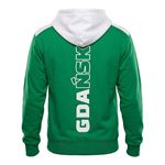 Obrazek Bluza z kapturem Lechia Gdańsk Biało Zielona