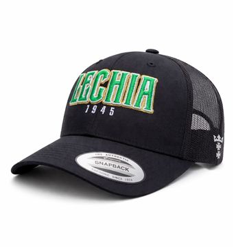 Obrazek Czapka Flexfit trucker Lechia Gdańsk haft 3D