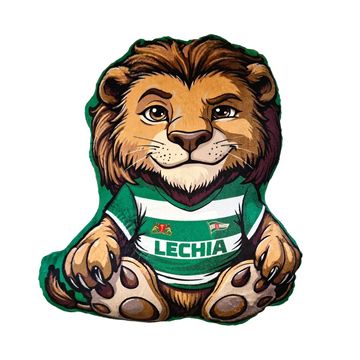Obrazek Poduszka welurowa Lew Lechia Gdańsk