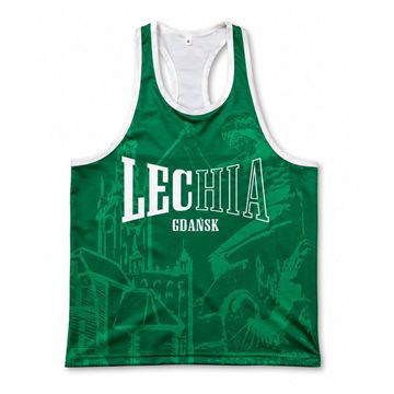 Obrazek Koszulka run tank top Lechia Gdańsk